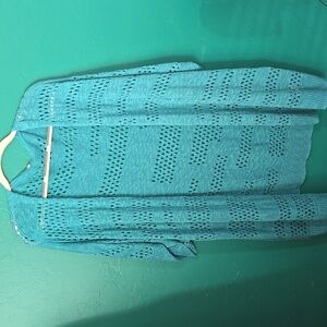 Open Crochet Cardigan